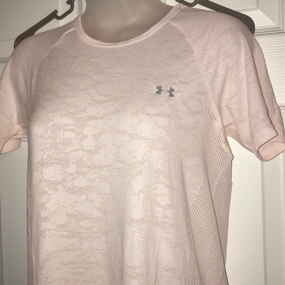 NWT Under Armour Threadborn Open Back Tee - Picture 2 of 6